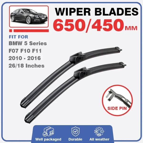 BMW 5シリーズ M5 GT F07 F10 F11 2010-2016年 フロントワイパーブレード ワイパー ウインドシールド アクセサリ 輸入品