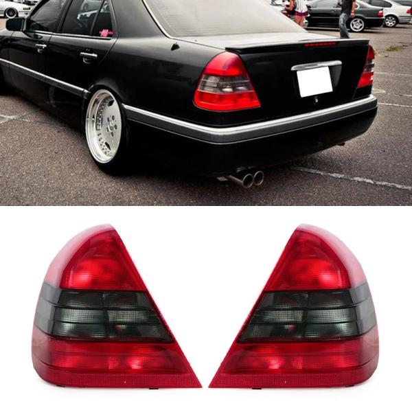 メルセデス・ベンツ W202 C180 C200 C220 C230 C240 C260 C280 用 バルブなしテールライト ウィンカー 走 輸入品