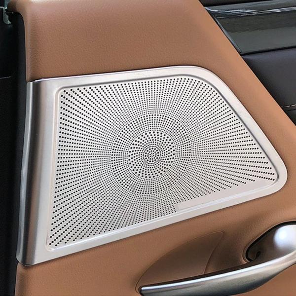 レクサスES ES200 2018-2023 専用 ドアスピーカーカバー ステッカー 車載オーディオ インテリアアクセサリー 輸入品