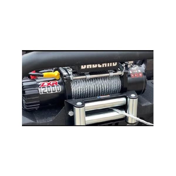 Badland ZXR 12000ポンド IP 66 耐候性 オフロード車 電動ウィンチ