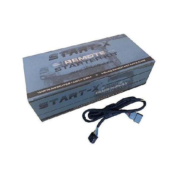Start-Xジープラングラーリモートスタートスターターキットプラグ＆プレイ2007-2018 WranglerRemoteStarter.comビデオインストール用 輸入品