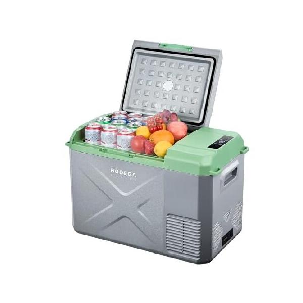 BODEGA 車載冷蔵庫 25L ポータブル冷蔵庫 -20℃〜20℃ 3WAY電源対応
