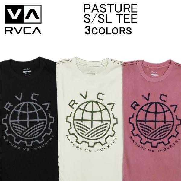 日本未発売！ルカ/ルーカ  半袖 Tシャツ RVCA PASTURE S/SL TEE ショートスリーブティーシャツ・カットソー・トップス・メンズ(男性用)