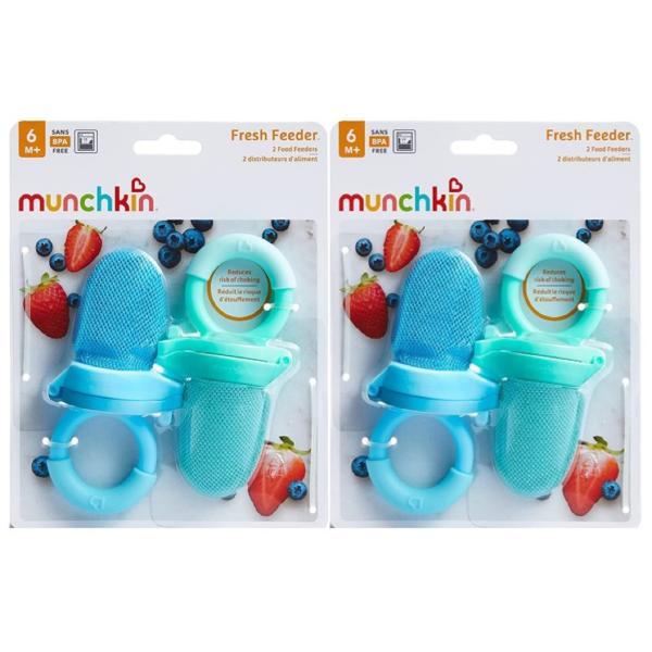 商品名: Munchkin Fresh Food Feeder, Colors May Vary,2-packs(4 feeders to one unit) by Munchkin Munchkin 4 Pack Fresh Food F...