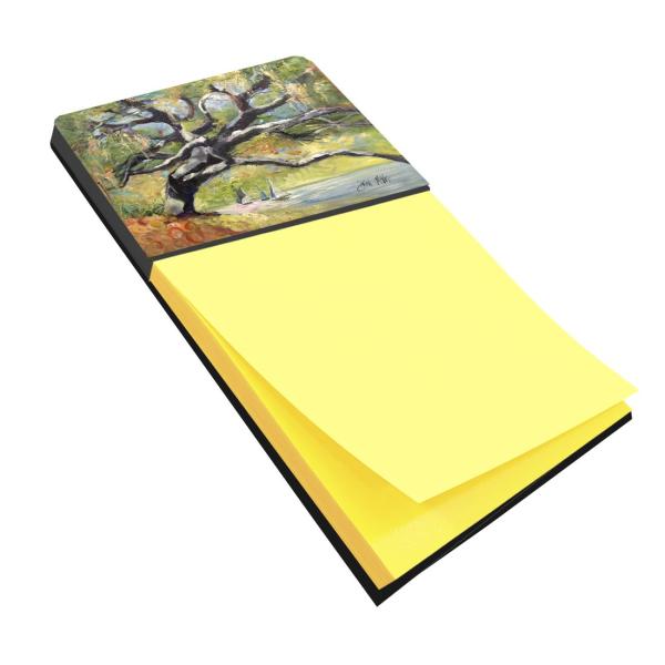 商品名: Caroline 's Treasures Oak Tree On The BayのヨットSticky Noteホルダー、3.25?by 5.5インチ、マルチカラー Caroline's Treasures JMK1132SN O...