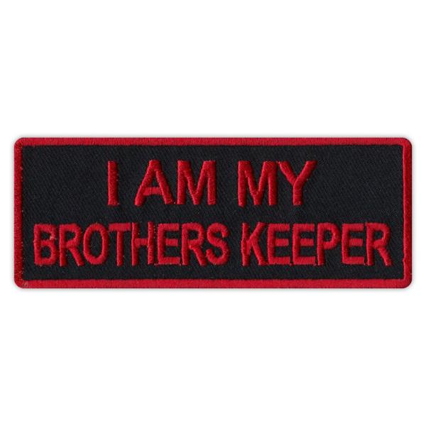 【並行輸入品】Motorcycle Biker Jacket/Vest Embroidered Patch I Am My Brother