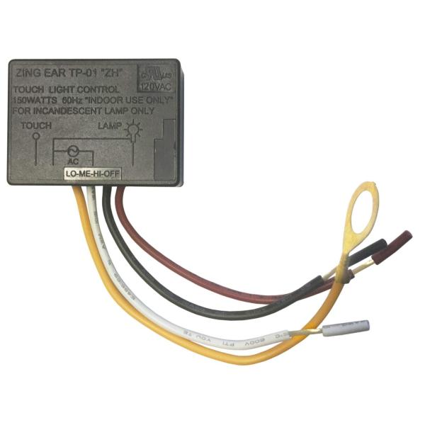 商品名:  HQRP Touch Light Switch LO-ME-HI-Off Table Lamp Module Sensor 150W 120V, 3 Way Touch Sensor Dimmer, UL Listedブランド:...