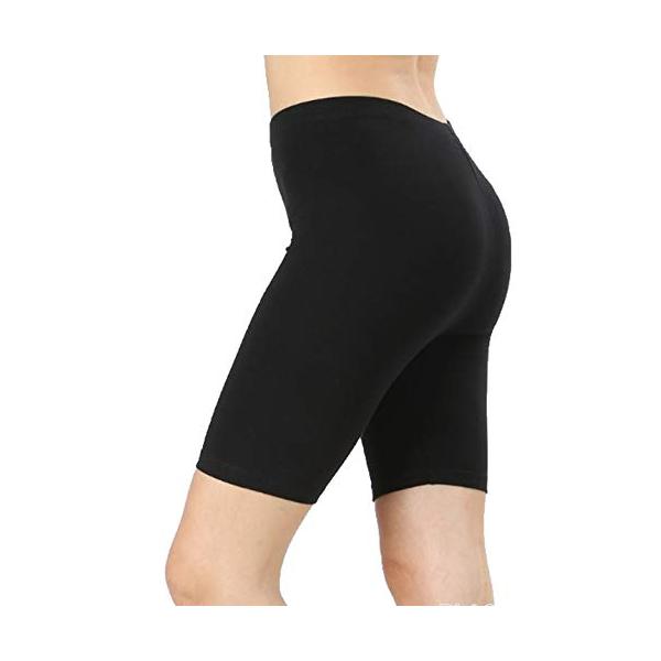 【並行輸入品】Zenana ZONE12SPORTS レディース プレミアムコットンバイカーショーツ US サイズ: Small カラー: ブラ