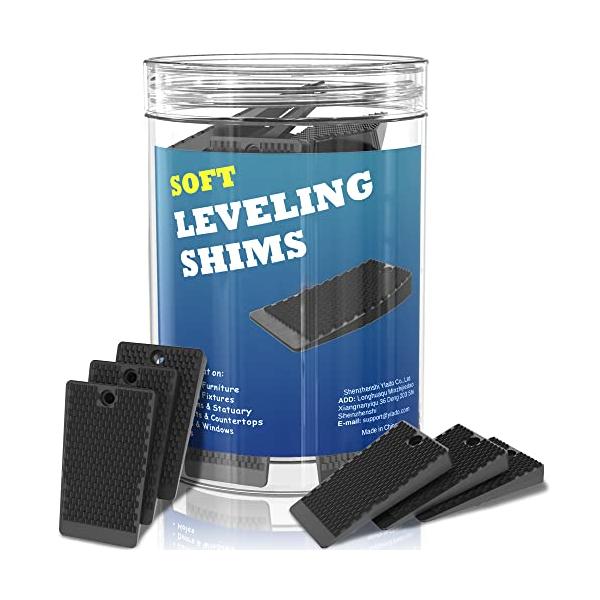 商品名: Yilador テーブルシム 32個パック プレミアムソフト家具レベラー レストランテーブルシム ホーム改善DIYレベラー ? 究極の重量容量 耐候性 ドア、窓、小屋に最適 Yilador Table Shims Multi Pa...
