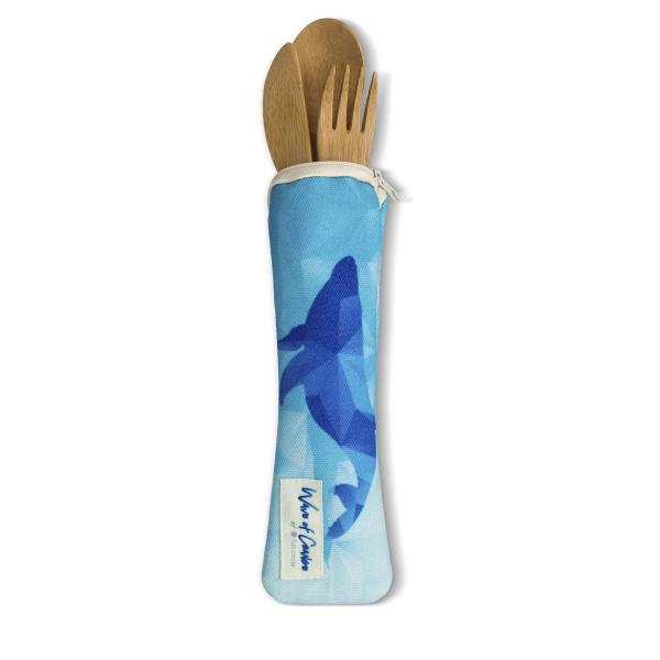 商品名: Wave of Change リサイクルペット断熱大型ランチトート 1 Count WC19304H Waves of Change Reusable Set Recycled Plastic, Bamboo Utensils &...