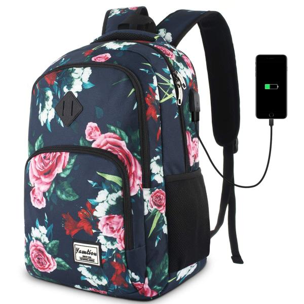 【並行輸入品】YAMTION Backpack for Teen Girls,School Backpack for Women with U