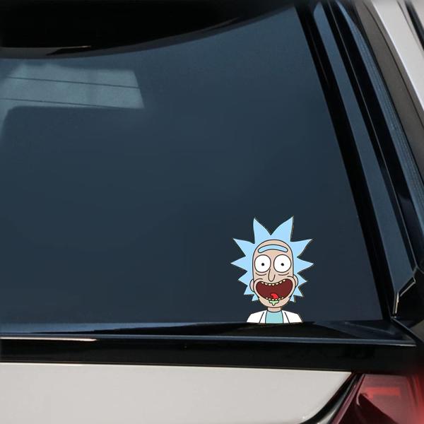 【並行輸入品】Rick ビニールステッカー アニメビニールステッカー ウィンドウトランク バンパーデカール ウィンドウステッカー DIY オート