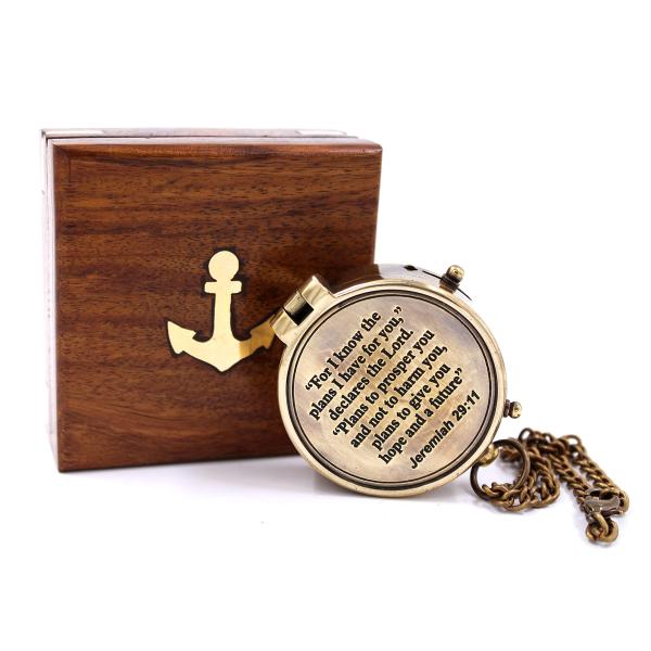 【並行輸入品】OCEAN REPLICAS for I Know The Plans I Have for You 刻印コンパスエレミヤ 29