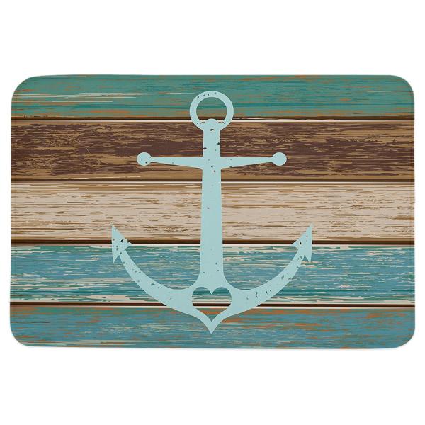 滑り止め付きおしゃれなマリン玄関マット