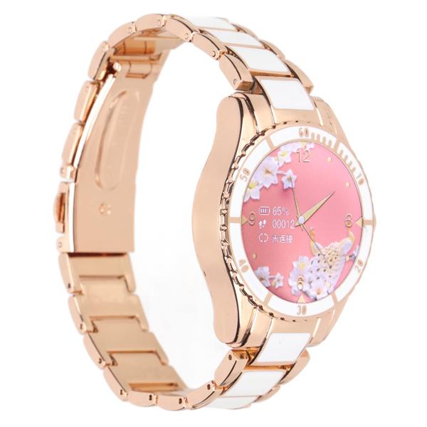 商品名:  FastUU Z73 Women Smart Watch, 1.09 Inch Ladies Smartwatch Health Monitoring 200mAh Zinc Alloy Dual for Daily Wearブ...