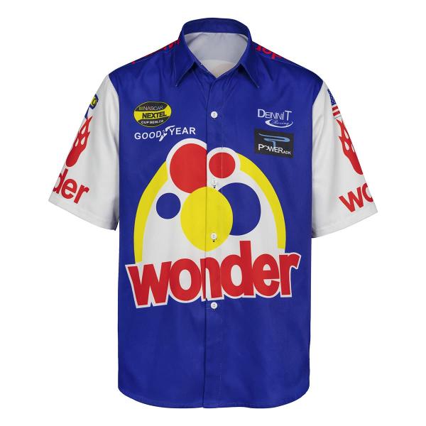 【並行輸入品】Ricky Bobby Shirt Talladega Nights Short Sleeve Shirt(Blue, S) …