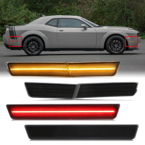 た*ま様 CHALLENGER LEDライト 並行輸入品】Mynoway LED Side Marker Lamp Replacement for