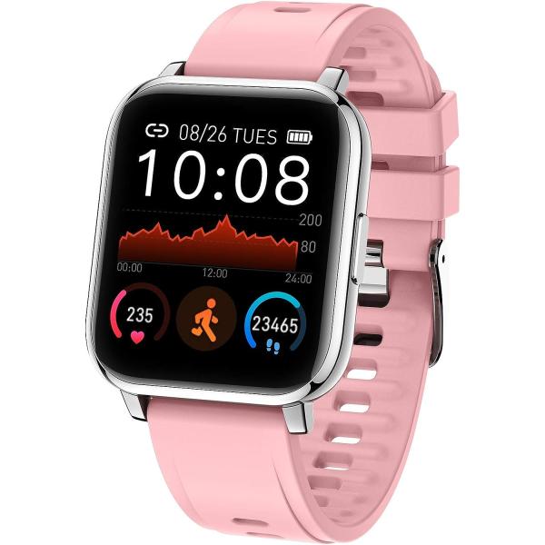 商品名BoHmKe Watch Counter Fitness Watch Running Smart Watch Smartwatch Step Sport Smart Watch Counter Watches (Pink, one S...