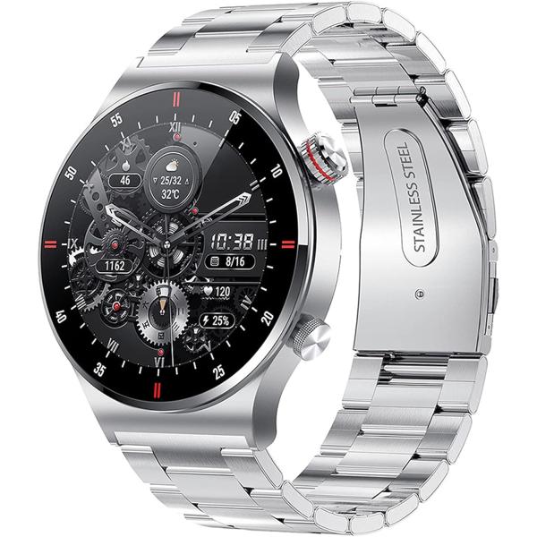 商品名Electronic Watch Step Counting HW20 Fashion BT Calling Heart Rate Monitor Smart Wristwatch Creative Silverブランド：Smalib...