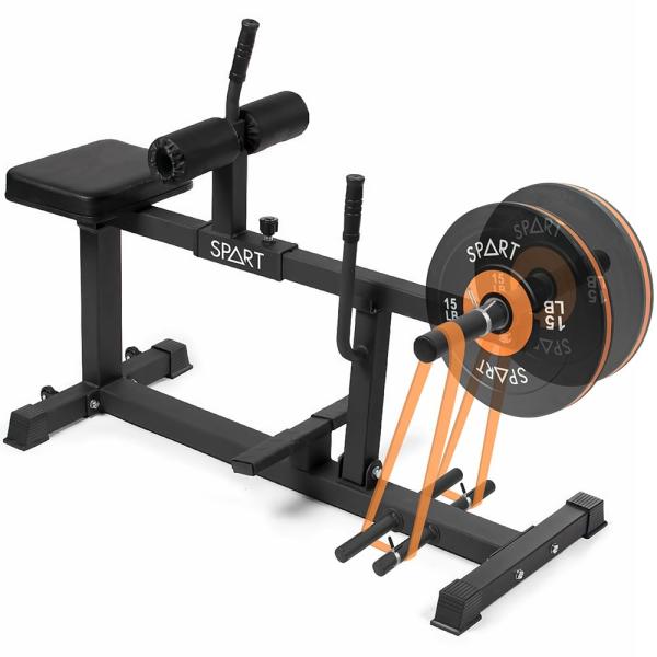 並行輸入品】SPART 調節可能な座ったふくらはぎ上げマシン 600ポンド