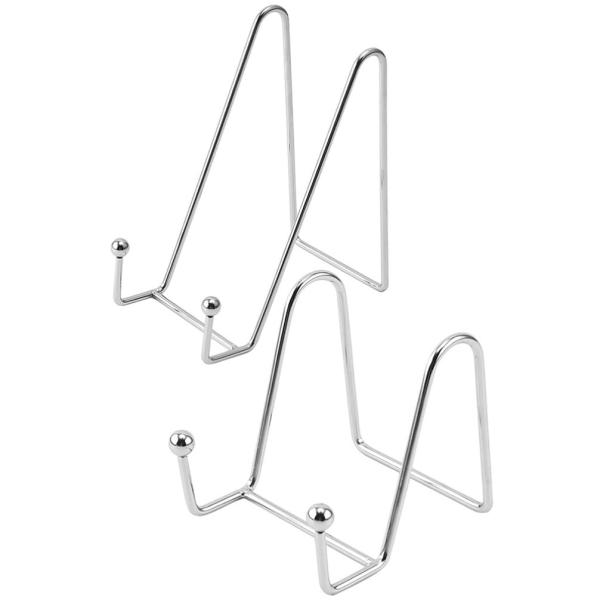商品名:  Zerodeko 2pcs metal phone holder Plate Stand Book Stand ornament display stand business supplies Picture Stand pho...