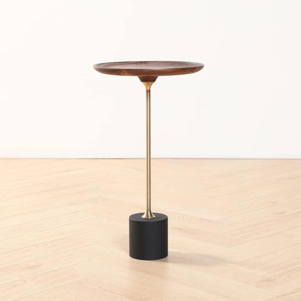 COZYMATIC Castiglia ラウンドサイドテーブル 並行輸入品】COZYMATIC Castiglia Small Round Side Table, Accent