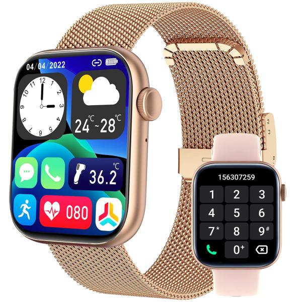 商品名:  paazomu Smart Watch for Men Women with Answer and Make Calls,1.85'' Full Touch Screen Activity Trackers for iOS An...