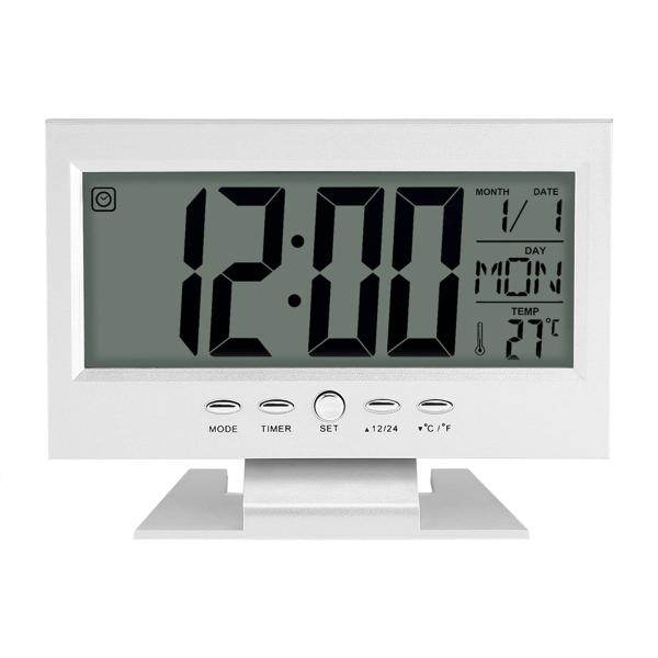 【並行輸入品】Clocks for Bedrooms,Digital Clock Temperature USB Charger LCD Di