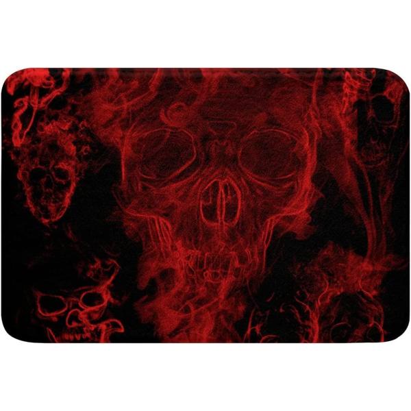 DIFNARYゴシックスカルバスルームラグ16×24