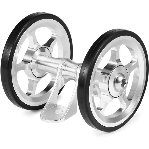 【並行輸入品】easy wheel easy wheels HUIOP Aluminum Alloy Bike Double Roller Re 並行