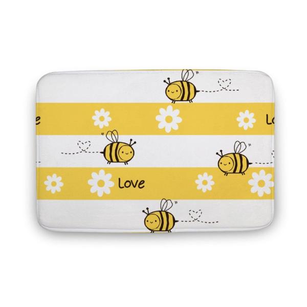 Bee Love Bathroom Rug Matの魅力と選び方ポイント