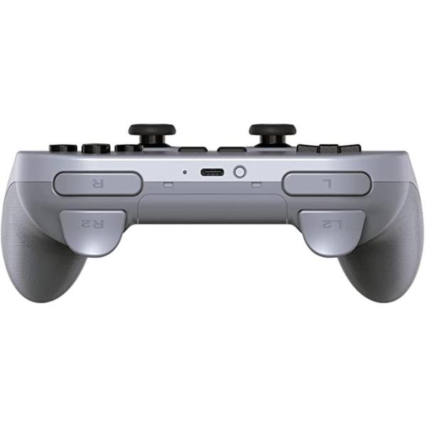 8Bitdo Pro 2 �Q�[���p�b�h�i�O���[�o�[�W�����jgray NS Switch�EWindows�EAndroid�EmacOS�ESteam�ERespberry Pi�p �������� ���i�摜2