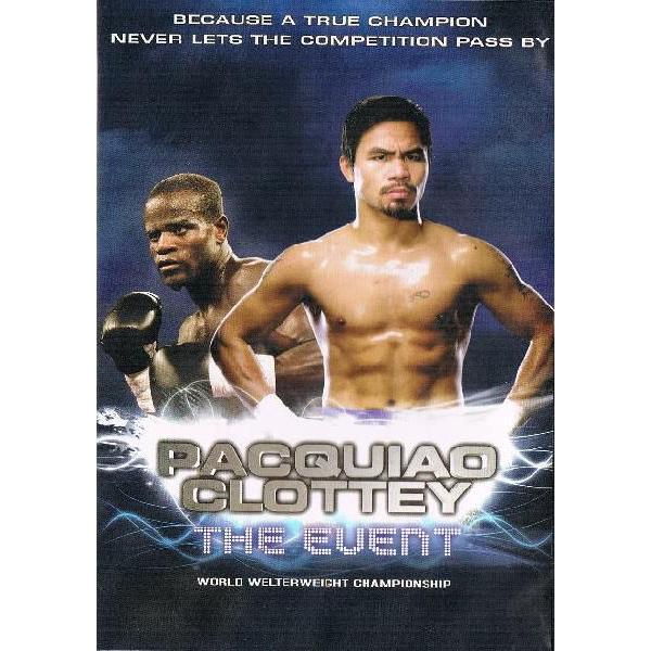 マニー・パッキャオ対ジョシュア・クロッティ 『The Event』 DVD