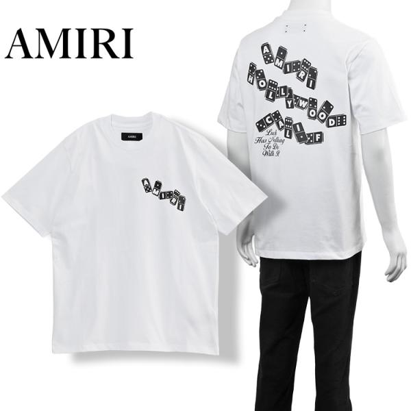 AMIRI（アミリ） Tシャツ DOMINO TEE AMTOJR1023-100 WHITE 2026プレ