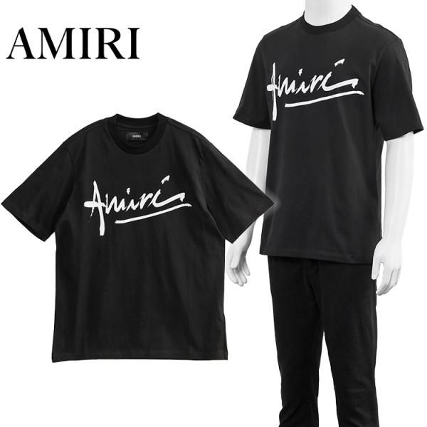 AMIRI（アミリ） スクリプト ロゴ Tシャツ イージーフィット SCRIPT