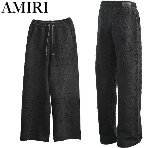 AMIRI（アミリ） MA QUAD 総柄 ワイド スウェットパンツ メンズ
