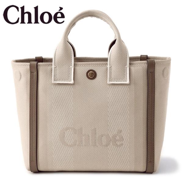 Chloe（クロエ） キャンバス製Chlo? Carryスモールトートバッグ