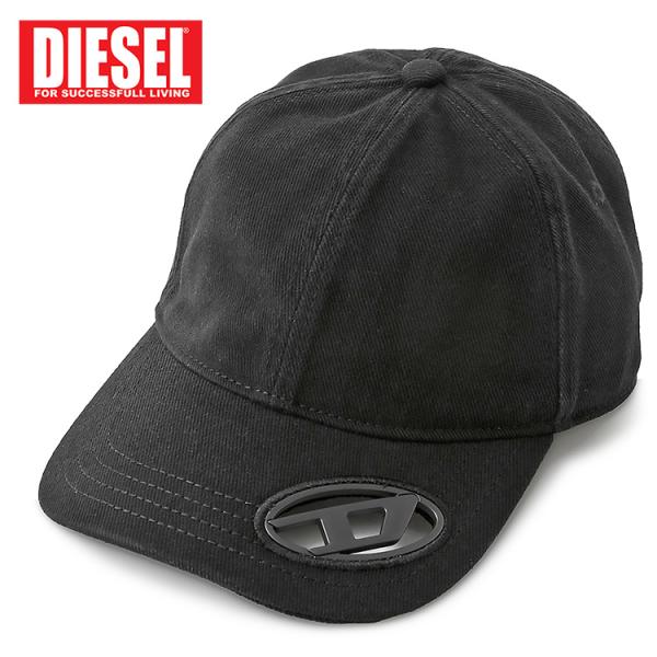 DIESEL（ディーゼル） オーバルD ベースボール キャップ プラーク