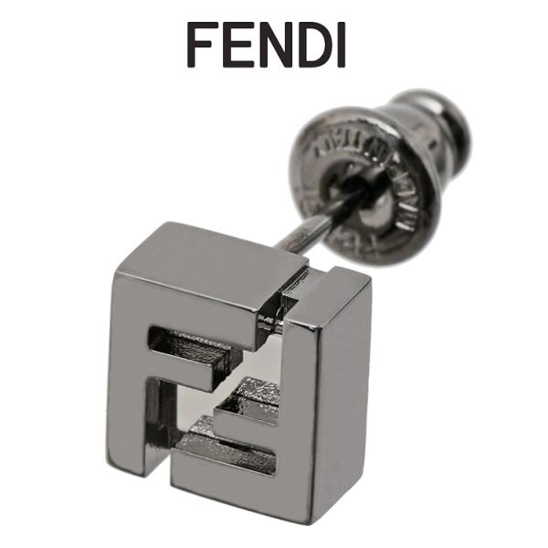 FENDI（フェンディ） FENDI FFキューブ ピアス メンズ 片耳用 シルバー