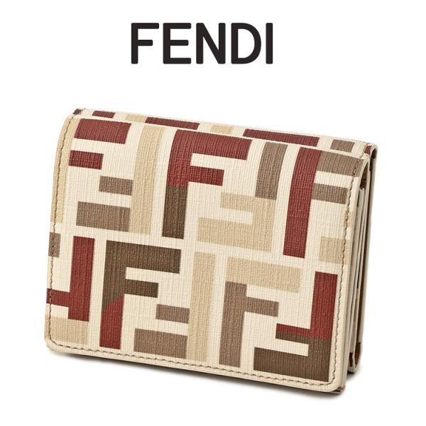FENDI（フェンディ） Fendi Roma コンパクト 三つ折り財布 8M0480-AV1Y
