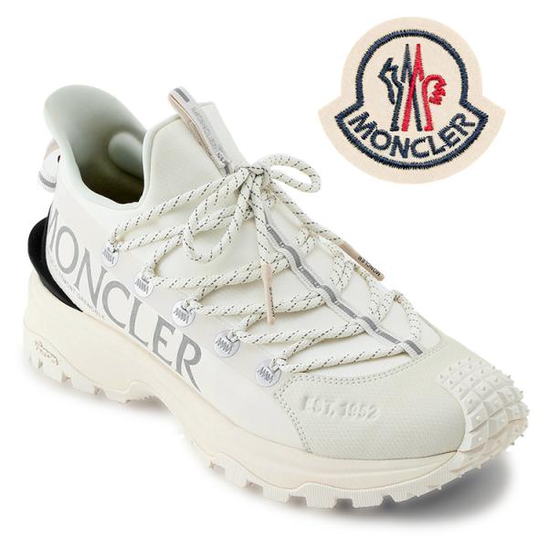【国内発】MONCLER Trailgrip Lite 2 スニーカー MONCLER | Trailgrip Lite2 Low Top Sneakers | WHITE | Women