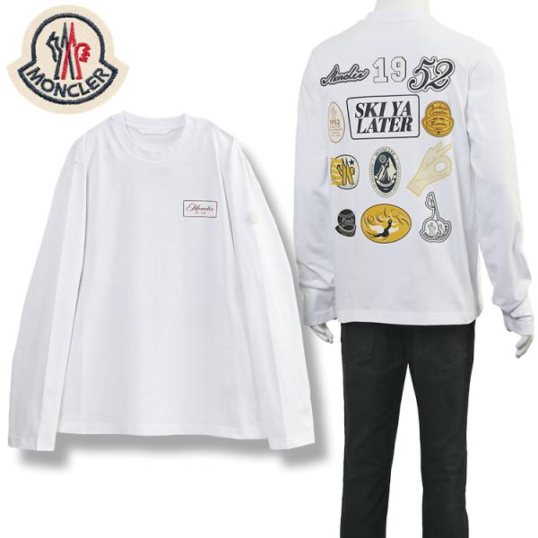MONCLER（モンクレール） ロンT 長袖 Tシャツ SKI YA LATER 8D000-10