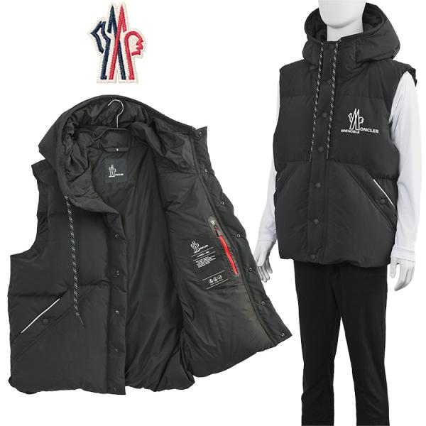 MONCLER Grenoble GRENOBLE ダウンベスト Baldy 1A000-08-595M6 BALDY