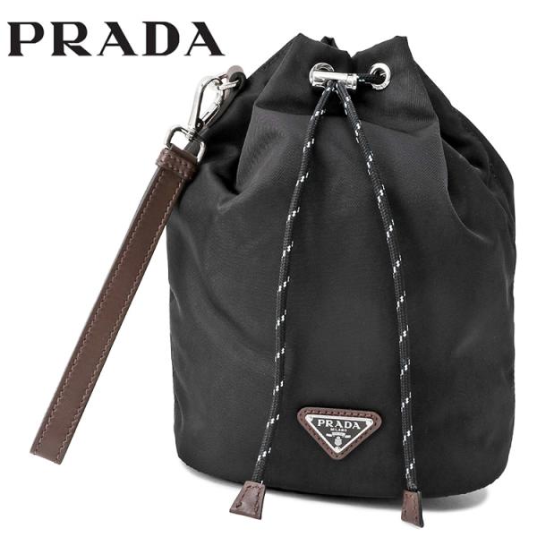 PRADA（プラダ） スピードロック Re-Nylon x レザー ポーチ 2NE067