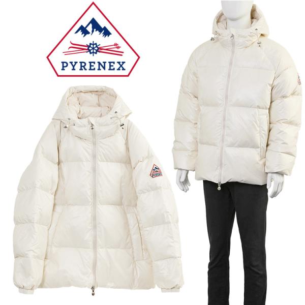 PYRENEX BIGORRE ダウンジャケット JP 40 ホワイト