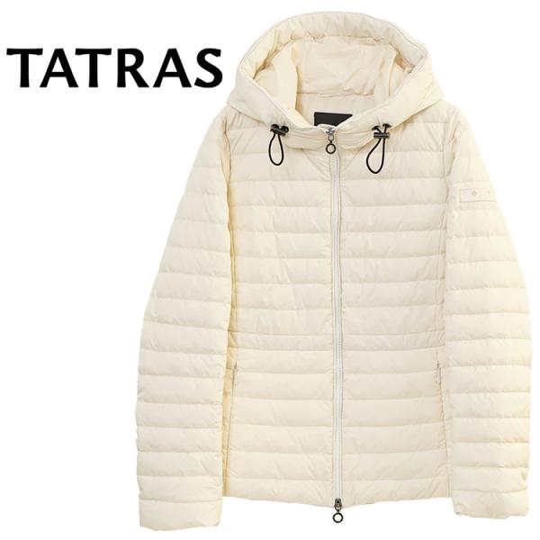 TATRAS ホワイト エナメル　ダウンジャケット TATRAS（タトラス）の「TATRAS(タトラス) [直営店限定]ROSTO