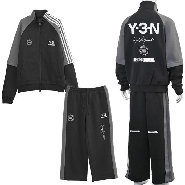 Y-3 NEIGHBORHOOD セットアップ NBHDTRACK TOP&PANTS JW6993/JW7002