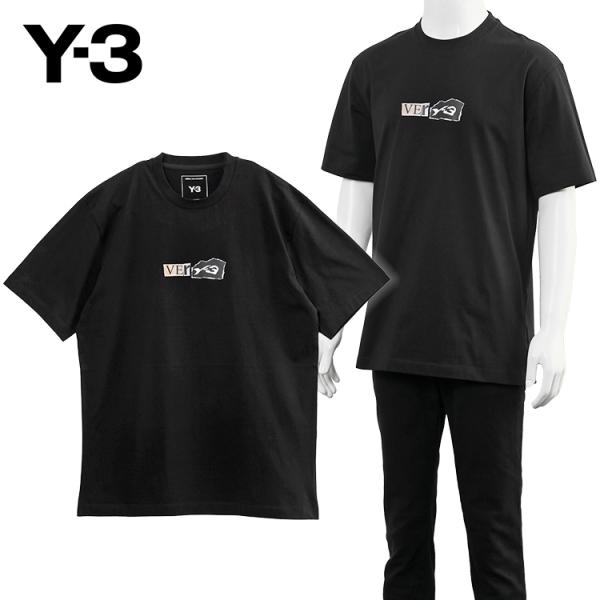 Y-3 グラフィック Tシャツ GFX SHORT SLEEVE TEE KQ9750-BLACK