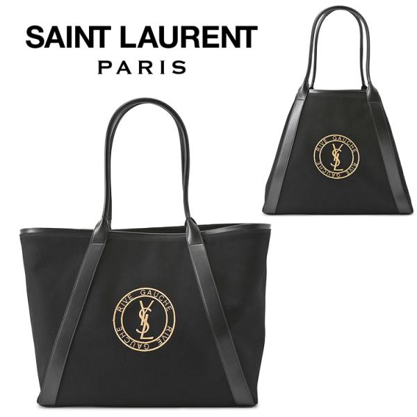 SAINT LAURENT リヴゴーシュ トートバッグ YSLモノグラム 780096-FAC3I
