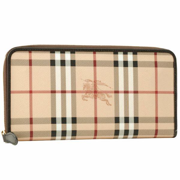 バーバリー Burberry メンズ ラウンドファスナー長財布 クラシックチェック ダークブラウン Hm1415 70t hmt Import Brand Grace 通販 Yahoo ショッピング